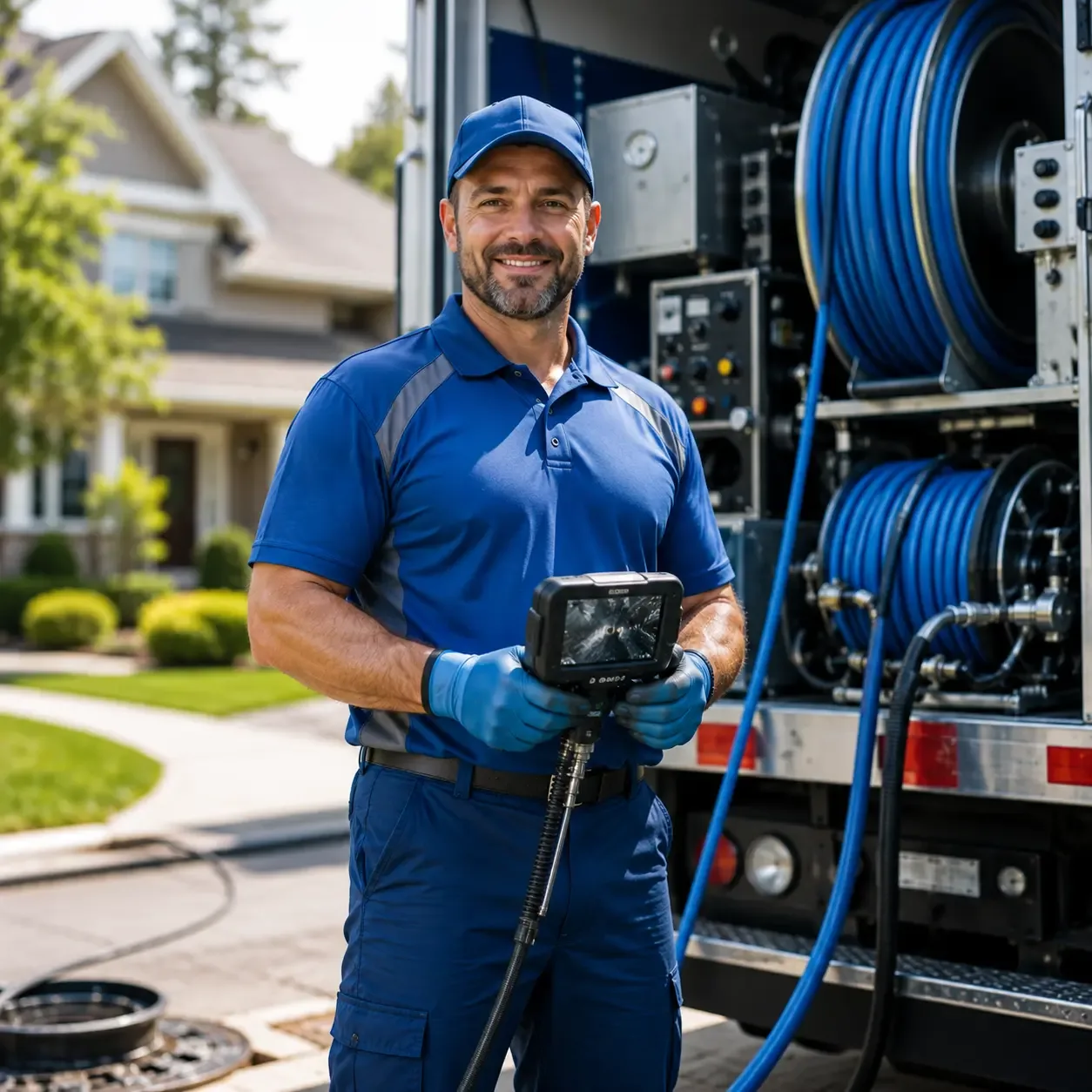 Local outdoor drain cleaning specialists in Greenfield, NH